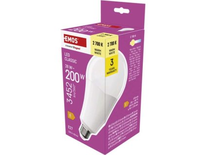 LED žárovka Classic A95 / E27 / 28 W (200 W) / 3452 lm / teplá bílá