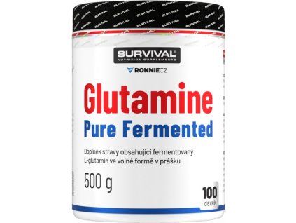 Survival Glutamine Pure Fermented (Varianta 500 g)