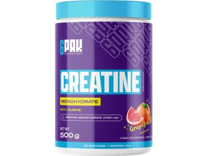 6Pak Nutrition Creatine Monohydrate + taurin