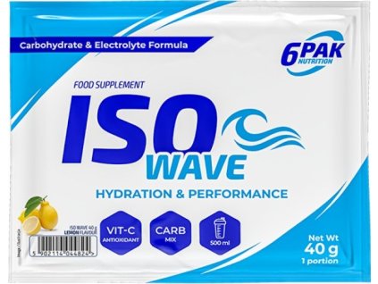 6Pak Nutrition Isotonic Iso Wave