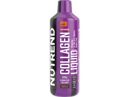 Nutrend Collagen Liquid (Varianta pomeranč, 500 ml)
