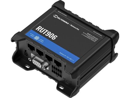 Teltonika RUT906 průmyslový router, 4G, Dual SIM, RS232/RS485