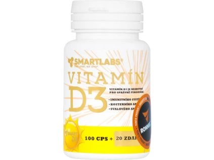 Smartlabs Vitamín D3 (Varianta 120 cps)