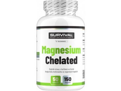 Survival Magnesium Chelated (Varianta 120 cps)