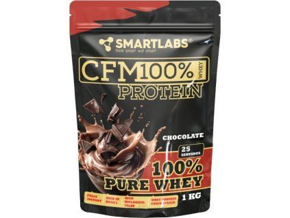 Smartlabs CFM 100 % Whey Protein (Varianta čokoláda, 908 g)