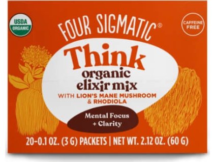 Four Sigmatic Lion´s Mane Mushroom Elixir Mix BIO, prášek