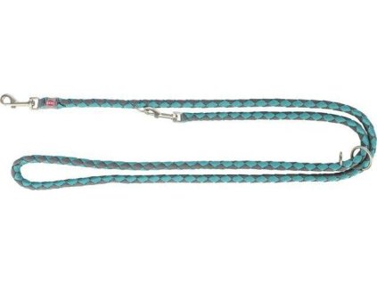 Vodítko CAVO kulaté prodlužovací, aqua/grafit