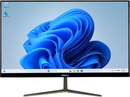 UMAX All-in-One U-One 24AN Pro/ 23,8" IPS/ 1920x1080/ N100/ 8GB/ 128GB SSD/ HDMI/ 3x USB 3.2/ 2x USB 2.0/ W11 Pro/ černý