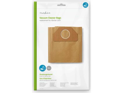 Sáčky do Vysavače | 10 kusů | Papír | Nejprodávanější za: Kärcher 2201 | Hnědá
