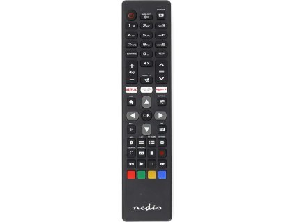 Náhradní dálkový ovladač | Vhodné pro: Philips | Předprogramovaný | 1 Zařízení | Amazon Prime / Rakuten TV Button / Tlačítko Netflix / Tlačítko Smart Hub | Infračervený Přenos | Černá