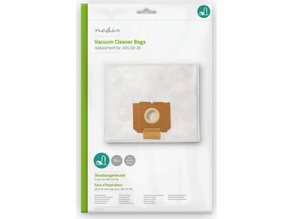 NEDIS sáčky do vysavače/ 10 kusů/ syntetické/ AEG-ELECTROLUX 9002565423, 8996689012681/ bílé