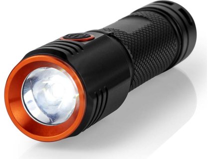 LED svítilna | Napájení z baterie | 3.7 V DC | 20 W | Vestavěný Lithium-Ion | Včetně baterií | Dobíjecí | Jmenovitý světelný tok: 2000 lm | Dosah svitu: 180 m | Úhel paprsku: 10 °