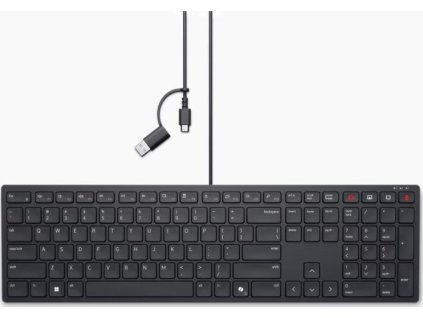DELL KB525C/ Česká/ Slovenská/ klávesnice/ USB/ černá