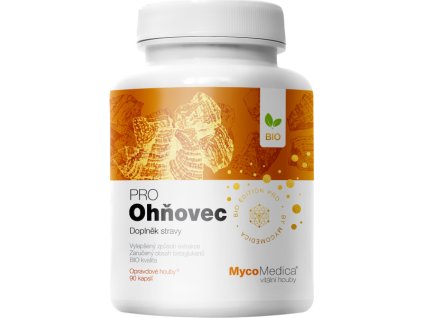 MycoMedica Ohňovec PRO 90 kapslí