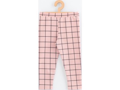Dětské legíny z teplákoviny New Baby Kindergarten pink 104/110