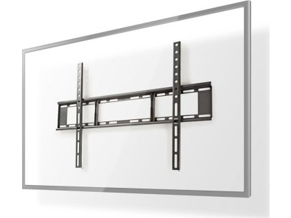 Nástěnný TV Držák Fixní | 37 - 70 " | Maximální podporovaná hmotnost obrazovky: 35 kg | Minimální vzdálenost od stěny: 23 mm | Ocel | Černá
