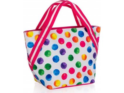 VETRO-PLUS Taška chladící DELIA, dots 8 litrů