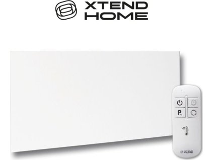 Xtend Home topný infra panel, bezrámový, 300W, 230V, bílý, Wi-Fi, Tuya