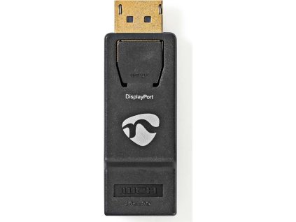 DisplayPort adaptér | DisplayPort Zástrčka | Výstup HDMI™ | 4K@30Hz | Pozlacené | Přímý | Kulatý | ABS | ABS | Antracit | Box