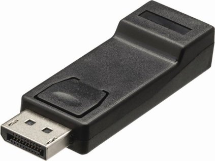 DisplayPort adaptér | DisplayPort Zástrčka | Výstup HDMI™ | 1080p@60Hz | Poniklované | Přímý | Kulatý | ABS | ABS | Černá | Box