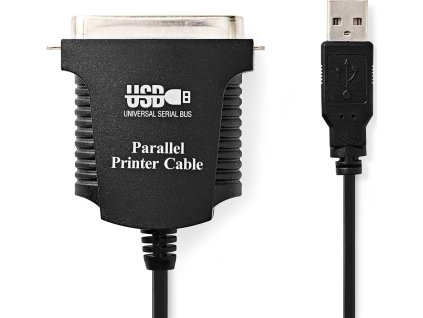 paralelní kabel | USB-A Zástrčka | Centronics 36-Pin Zástrčka | Poniklované | 2.00 m | Kulatý | PVC | Obálka