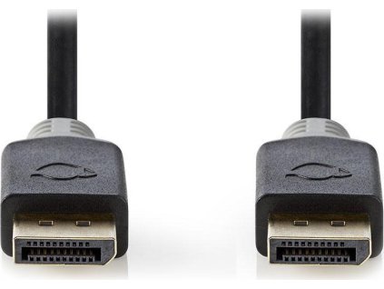 Displayport kabel | DisplayPort Zástrčka | DisplayPort Zástrčka | 8K@60Hz | Pozlacené | 2.00 m | Kulatý | PVC | Antracit | Box