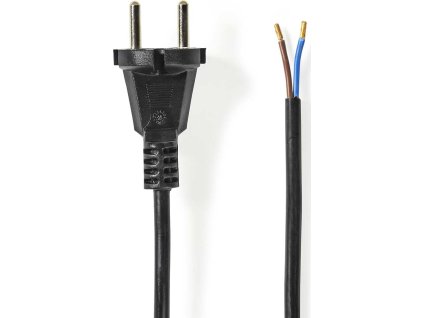 Napájecí Kabel k Vysavači | 7.00 m | CEE 7/17 | 250 V AC | 16 A | Černá | PVC