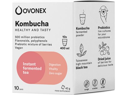 Ovonex Kombucha instantní, prášek