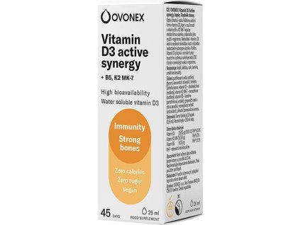 vitamin d3 active synergy tekuty