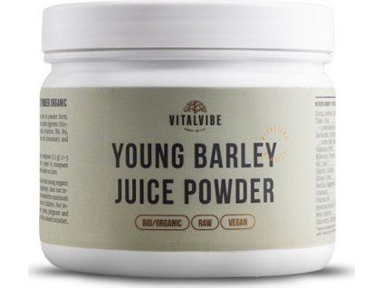 100 stava z mladeho jecmene bio prasek