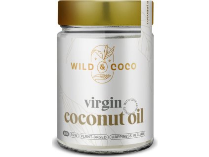 Wild & Coco Panenský raw kokosový olej BIO