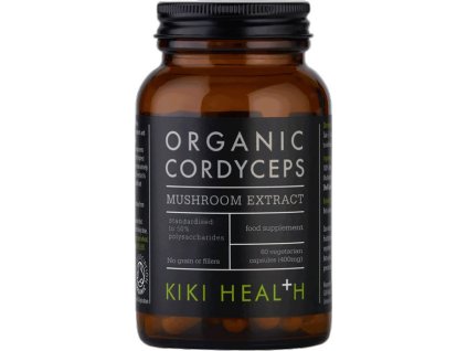 KIKI Health Cordyceps extrakt BIO, kapsle
