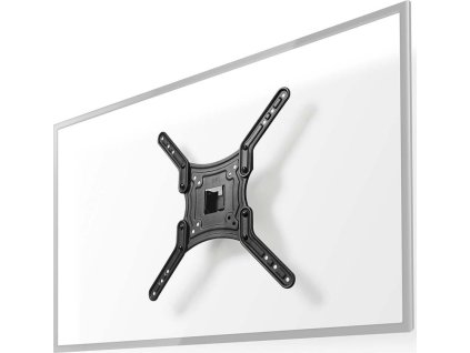 Nástěnný TV Držák Full Motion | 23 - 55 " | Maximální podporovaná hmotnost obrazovky: 30 kg | Naklápěcí | Otočné | Minimální vzdálenost od stěny: 67 mm | Maximální vzdálenost od stěny: 67 mm | 1 Otočný bod(y) | ABS / Ocel | Černá
