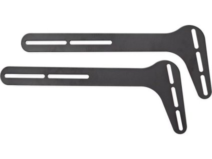 Držák Soundbaru | Kompatibilní s: Univerzální | Připojený k TV | 15 kg | Pevný | Ocel | Černá