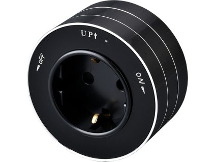 Zásuvkový modul Viking A40B, černá/výstupy - 1xAC/výkon až 2500W/230V,16A,50Hz/Zásuvka typu E