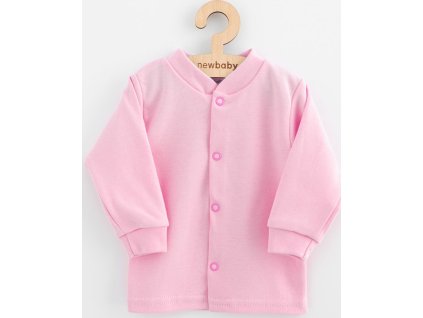 Kojenecký bavlněný kabátek New Baby Happy Elephant pink 74 (6-9m)