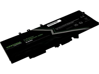 PATONA baterie pro ntb DELL E5280/E5480/E5580 8200mAh Li-Pol 7,6V GJKNX Premium