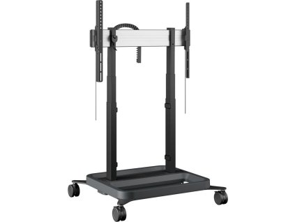 Vogels RISE Elektrický pojízdný TV lift, prémiová kolečka, rychlost 50 mm/s černý