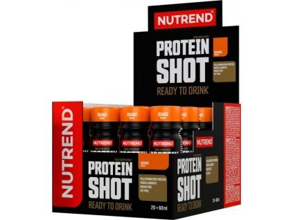 Nutrend Protein Shot (Varianta pomeranč, 20x 60 ml)