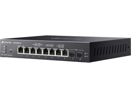 TP-Link SG2210XMP-M2 Omada inteligentní switch, 8x 2,5GBit PoE+ port, 2x 10GB SFP+, 160W PoE budget