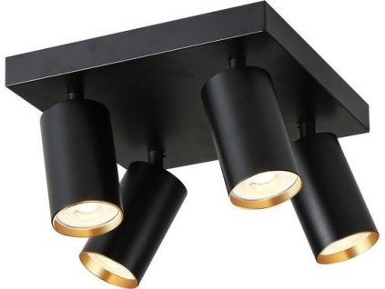 IMMAX NEO PUNTO-4S SMART bodové svítidlo čtverec 4 hlavy, GU10 4,8W, RGB+CCT, Zigbee 3.0, TUYA