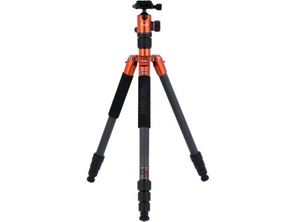 Rollei Stativ C5i Karbon/ 22610/ Zátěž 8kg/ Vytažený 157,5 cm/ Karbon/ Oranžový