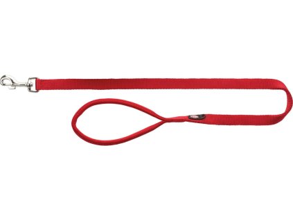 Vodítko PREMIUM s vyplněnou rukojetí - červená