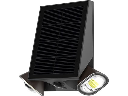 Venkovní solární LED světlo Viking SR39/Pohybový senzor/800 lm/IP44/4 režimy/denní bílá