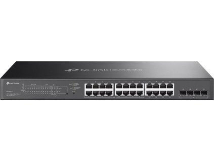 TP-Link SG2428LP, Omada 28-Port Gigabit Smart Switch 16-Port PoE+, 16 GLAN PoE+, 8x GLAN, 4x Gigabit SFP, 150W