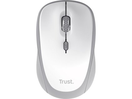 TRUST Yvi+ Multi-Device/Kancelářská/Optická/1 600 DPI/USB+BT/Bílá