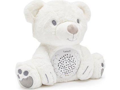 Plyšový lední medvídek s projektorem