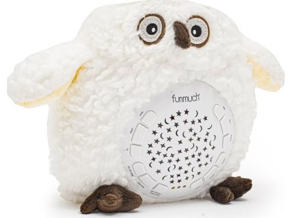 Plyšová sovička s projektorem