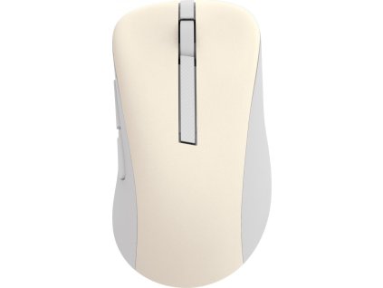 ASUS Wireless Mouse MD102/Kancelářská/Optická/Pro praváky/1 600 DPI/USB+BT/Béžová