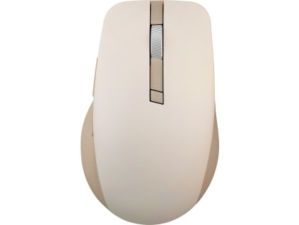 ASUS SmartO Mouse MD200 Silent Plus/Kancelářská/Optická/Pro praváky/4 200 DPI/USB+BT/Béžová